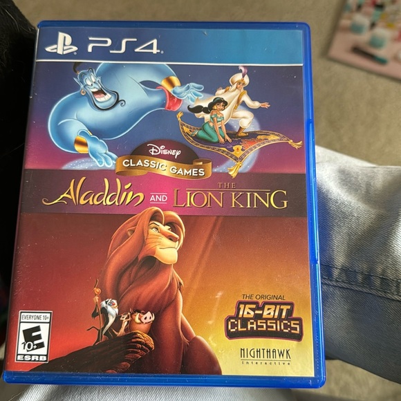 Aladdin and Lion King PS4 Game - Picture 1 of 4